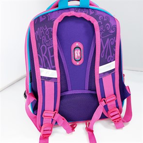 Школьный рюкзак для девочки Единорожка, Ранец школьный каркасный, Ранец ортопедический - фото 34289