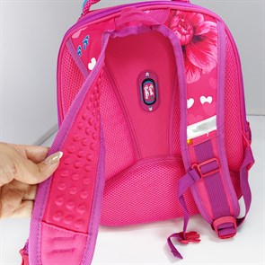 Школьный рюкзак для девочки Котенок, Ранец школьный каркасный, Ранец ортопедический - фото 34321