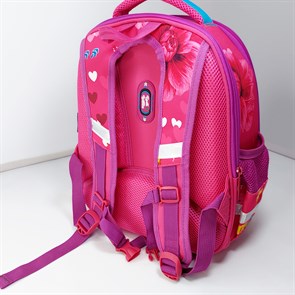 Школьный рюкзак для девочки Котенок, Ранец школьный каркасный, Ранец ортопедический - фото 34322