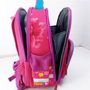 Школьный рюкзак для девочки Котенок, Ранец школьный каркасный, Ранец ортопедический - фото 34326