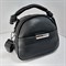 Сумка рюкзак Velina Fabbiano маленькая черная / Женский рюкзак трансформер /Городской рюкзак - фото 58108