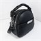 Сумка рюкзак Velina Fabbiano маленькая черная / Женский рюкзак трансформер /Городской рюкзак - фото 58109