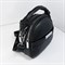 Сумка рюкзак Velina Fabbiano маленькая черная / Женский рюкзак трансформер /Городской рюкзак - фото 58110