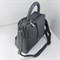 Сумка рюкзак  с двумя отделами Velina Fabbiano светло-серая / Женский рюкзак трансформер /Городской рюкзак - фото 58480