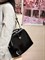 Сумка саквояж - рюкзак черная / Сумка деловая лаковая  / Сумка объемная женская / Сумка классическая - фото 59049
