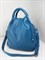 Сумка рюкзак  с круглыми ручками синяя / Женский рюкзак трансформер /Городской рюкзак - фото 61704