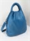 Сумка рюкзак  с круглыми ручками синяя / Женский рюкзак трансформер /Городской рюкзак - фото 61710