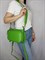 Сумка кросс-боди с карманами Velina Fabbiano зеленая / Сумка кросс боди маленькая  / Сумка планшет - фото 62351
