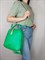 Сумка рюкзак с двумя отделами  зеленая / Женский рюкзак трансформер /Городской рюкзак /Сумка рюкзак женская - фото 62732